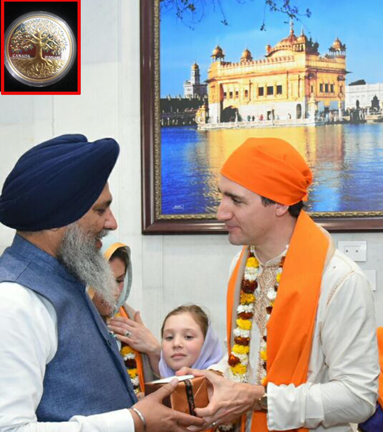 ਜਸਟਿਨ ਟਰੂਡੋ ਨੇ ਸ਼੍ਰੋਮਣੀ ਕਮੇਟੀ ਪ੍ਰਧਾਨ ਭਾਈ ਲੌਂਗੋਵਾਲ ਨੂੰ ਦਿੱਤਾ ਯਾਦਗਾਰੀ ਸਿੱਕਾ