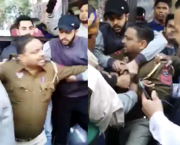 ਚੋਰੀ-ਛਿਪੇ ਲੜਕੀ ਦੀ ਫੋਟੋ ਖਿੱਚ ਰਹੇ ਪੁਲਸ ਮੁਲਾਜ਼ਮ ਨੂੰ ਲੋਕਾਂ ਨੇ ਕੀਤਾ ਕਾਬੂ