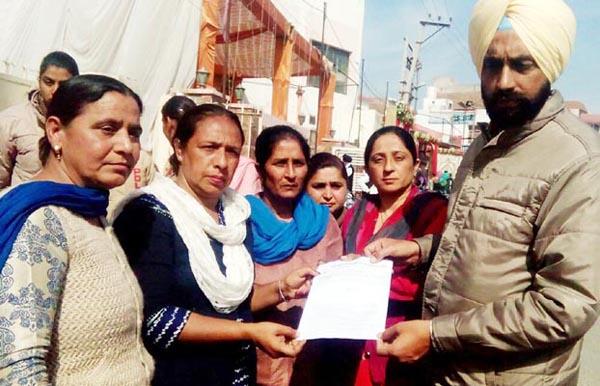 the slogan made by the anganwari accusers and the demand