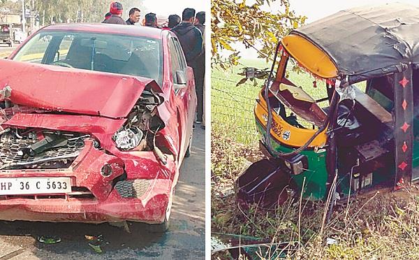 car driver dies auto strike