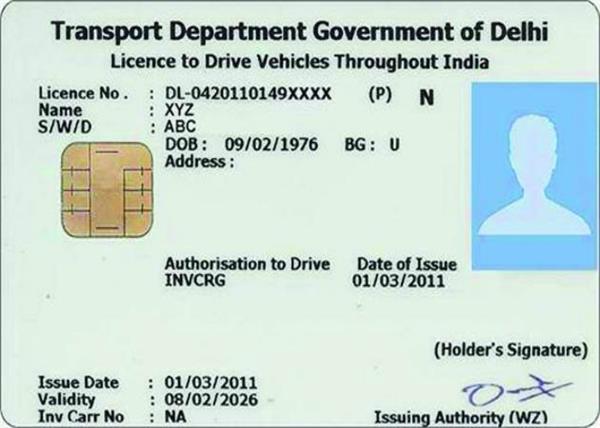 vehicles  driving  license