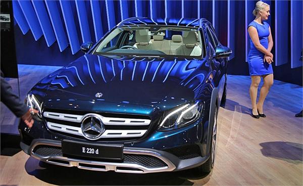 mercedes e class all terrain makes india debut at auto expo 2018