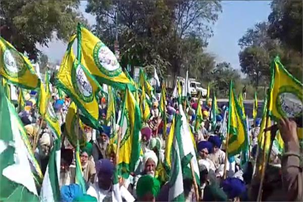 bharti kisan union protest