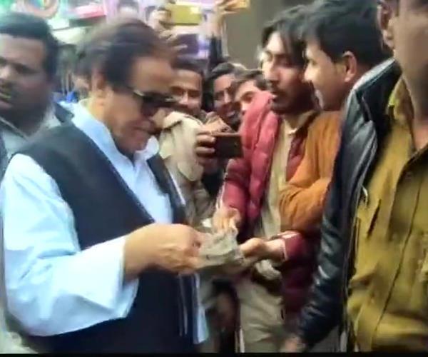 politics is not there azam khan protested something like this