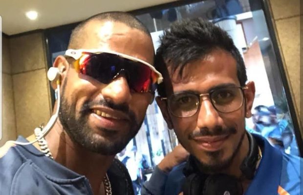 ਸ਼ਿਖਰ ਧਵਨ ਨੇ ਚਾਹਲ ਨੂੰ ਕਿਹਾ ''ਛੋਟੇ ਪੈਕਿਟ ''ਚ ਵੱਡਾ ਬੰਬ'' ਤੇ ਅੱਗਿਓ ਮਿਲਿਆ ਮਜ਼ੇਦਾਰ ਜਵਾਬ