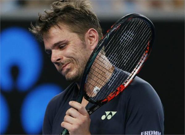 wawrinka lost in the first round of rotterdam open