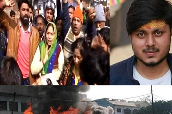 ਕਾਸਗੰਜ ਹਿੰਸਾ : ਸੀ.ਐੈੱਮ. ਯੋਗੀ ਨਾਲ ਮਿਲਿਆ ਮ੍ਰਿਤਕ ਚੰਦਨ ਦਾ ਪਰਿਵਾਰ