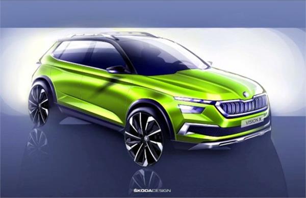 the vision x concept previews skoda  s future suv