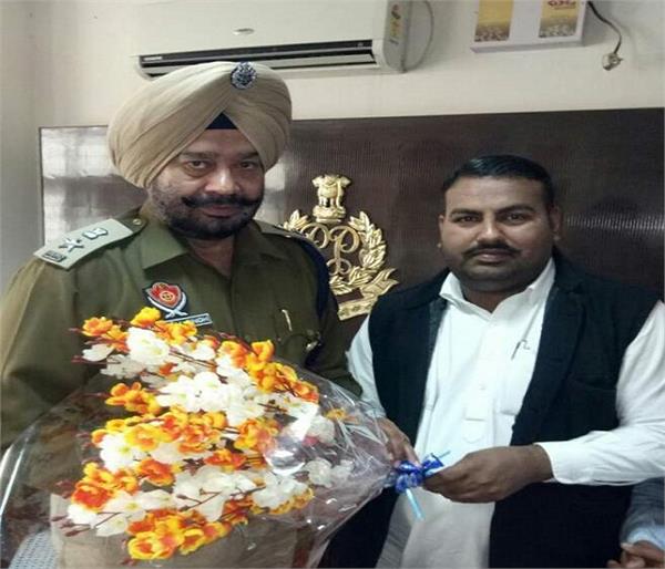 district police chief honored