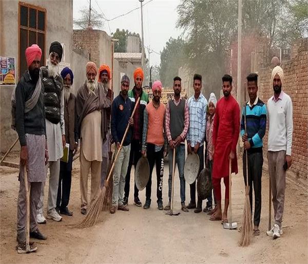 village ahmadpur  cleaning