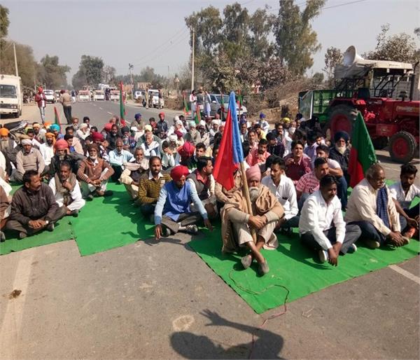 ferozepur fazilka road blocked