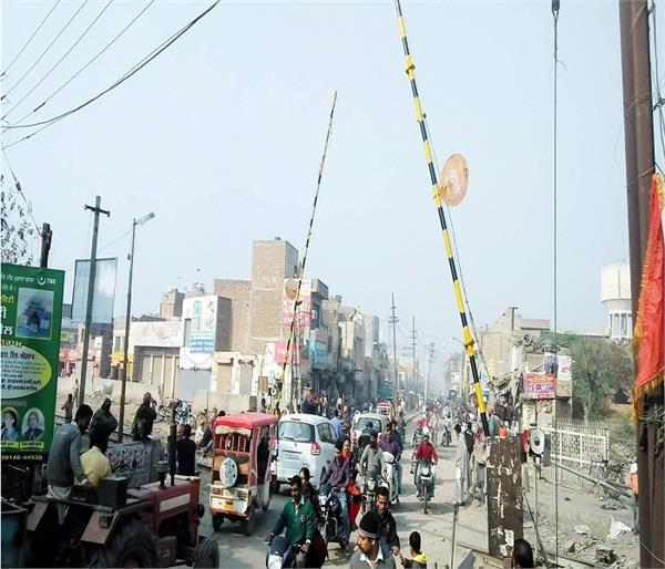 railway gate number 30 of muktsar