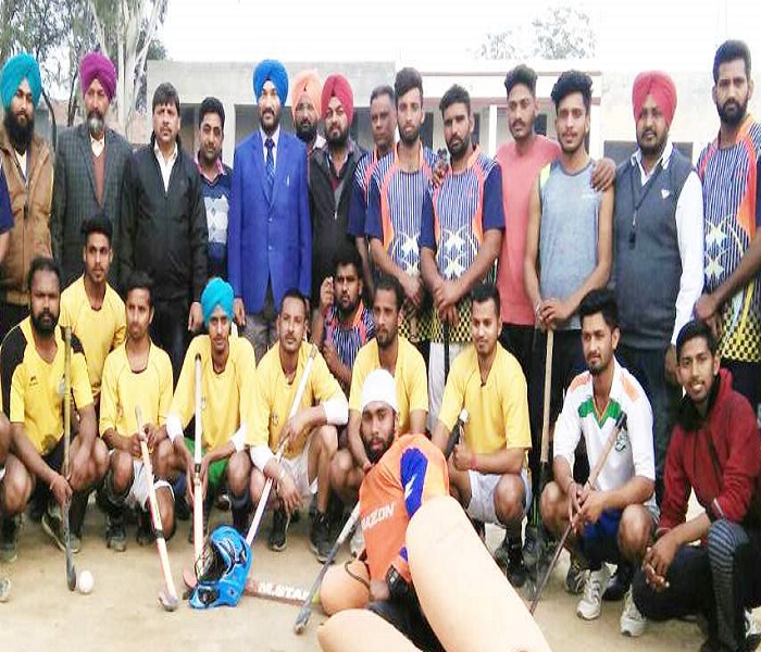 ਦੋ ਦਿਨਾਂ ਹਾਕੀ ਟੂਰਨਾਮੈਂਟ ਹੋਇਆ ਸੰਪਨ