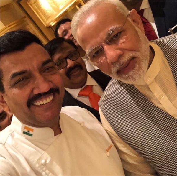 u a e visits indian chefs made narendra modi food