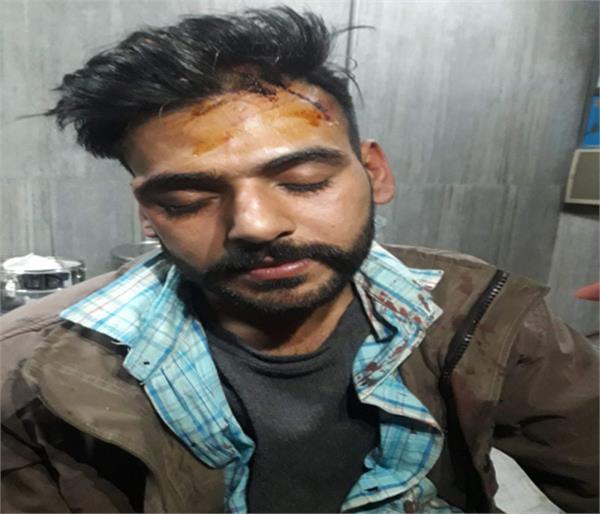 man beaten