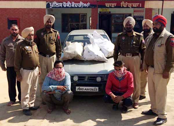 168 ਬੋਤਲਾਂ ਸ਼ਰਾਬ ਸਣੇ 2 ਕਾਬੂ