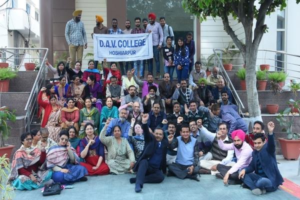 protest and sloganeering by college teachers