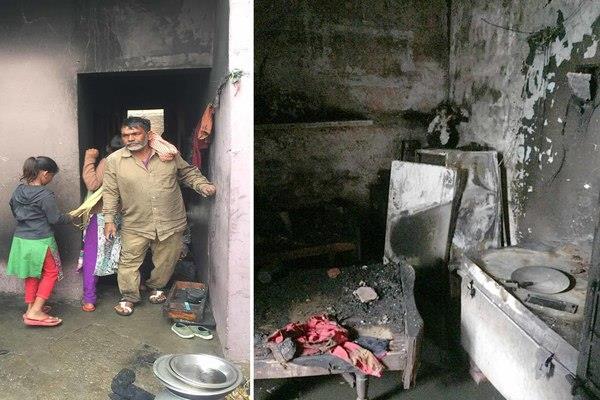 fire in the migrant laborer house