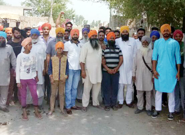 ਕ੍ਰਾਂਤੀਕਾਰੀ ਕਿਸਾਨ ਯੂਨੀਅਨ ਪੰਜਾਬ ਦੇ ਆਗੂਆਂ ਵੱਲੋਂ ਰੋਸ ਪ੍ਰਦਰਸ਼ਨ