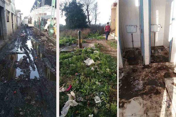 people get disturbed due to the vegetable market situation in gurdaspur