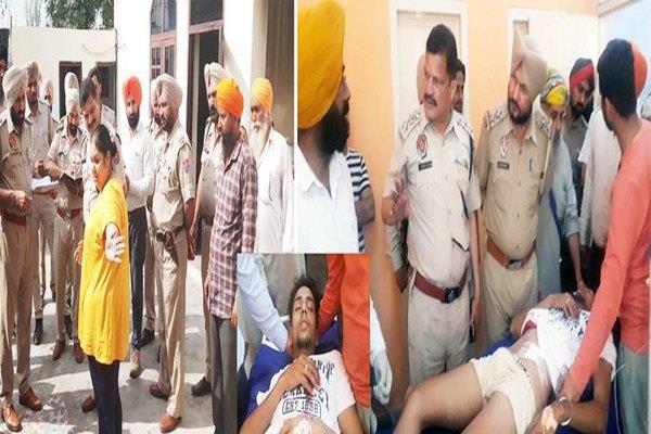 the bullet in the two parties   dispute  1 injured
