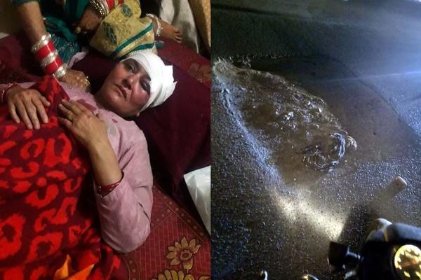 the broken roads of ferozepur started proving deadly