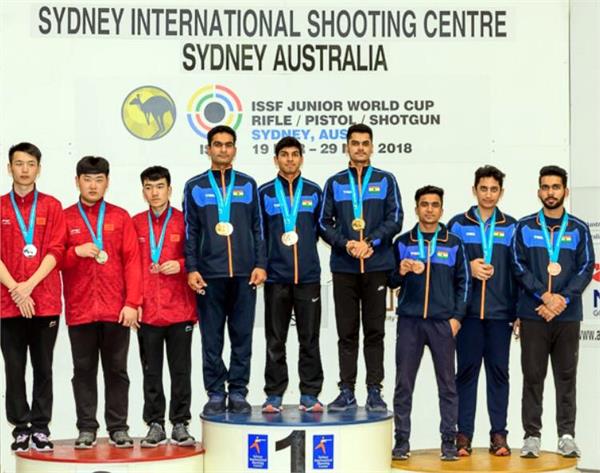 arjun won a gold medal in 10 meter air pistol in sydney