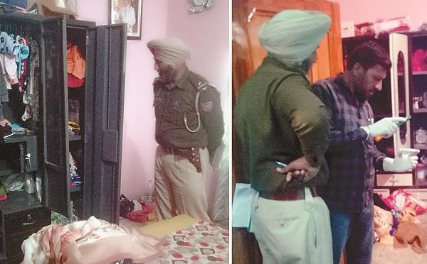10 gold ornaments  cash and necessary documents stolen