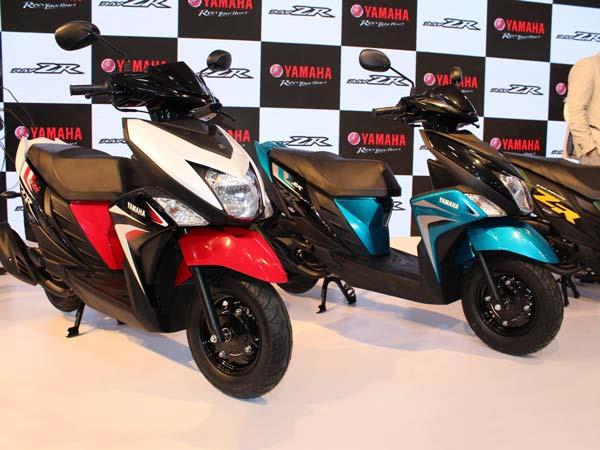 yamaha  s new cygnus ray zr scooter launches