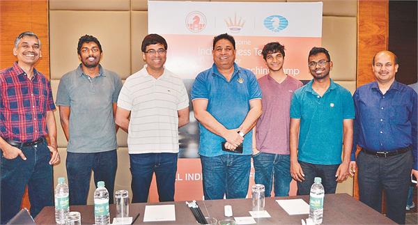 indian chess team preparing for olympiad preparations
