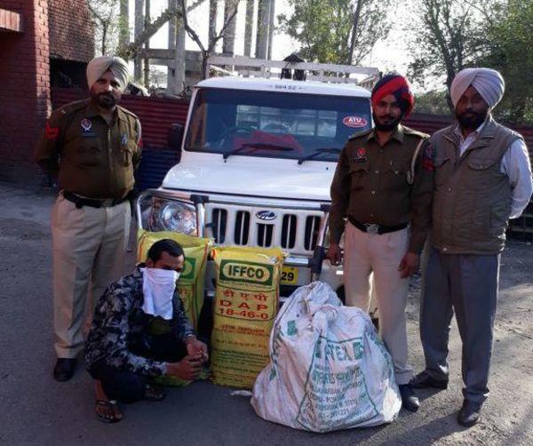 smugglers with illegal alcohol control