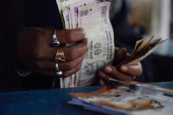 the gambling was going on  the police employee came and took part and walked