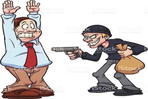 rs 2 50 lakh looted from money changer showing the toy pistol