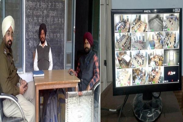 c c t  v  students examining inmates in jail