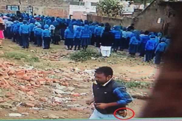 unidentified gunman stormed school