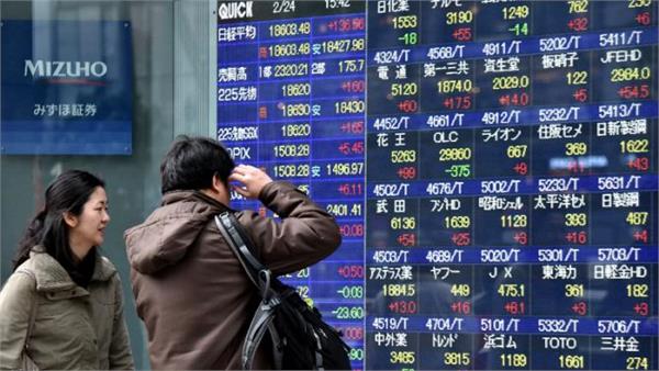 asian stocks take cues from wall street slump