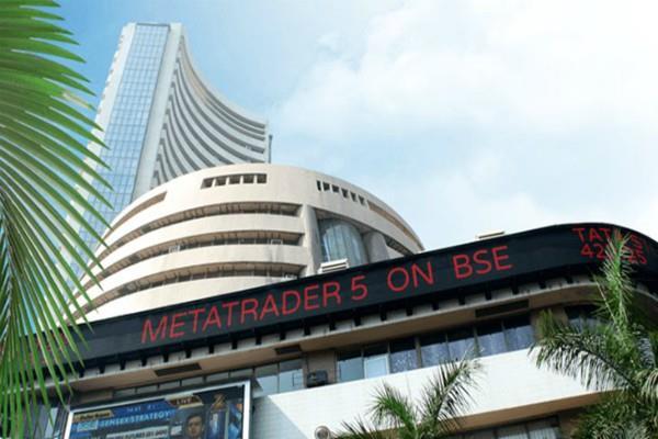 the sensex fell by 133 points and the nifty opened below 10350