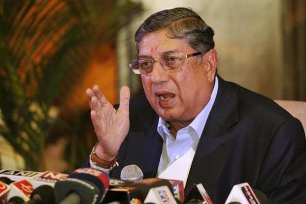 srinivasan said  vengsarkar is lying on the issue of kohli  s case