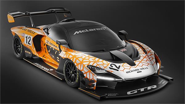 mclaren showcases its fastest racing car at geneva motor show 2018