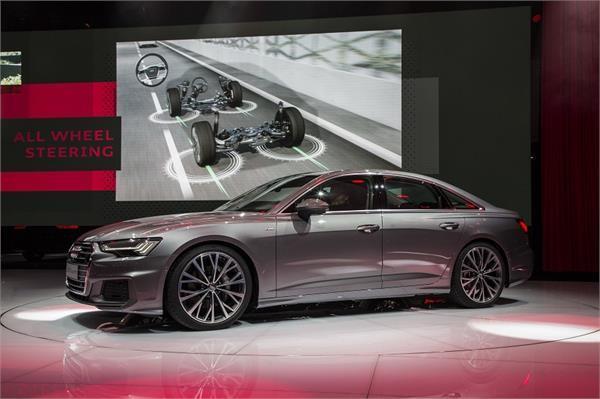 audi 8th generation a6 launched at geneva international motor show