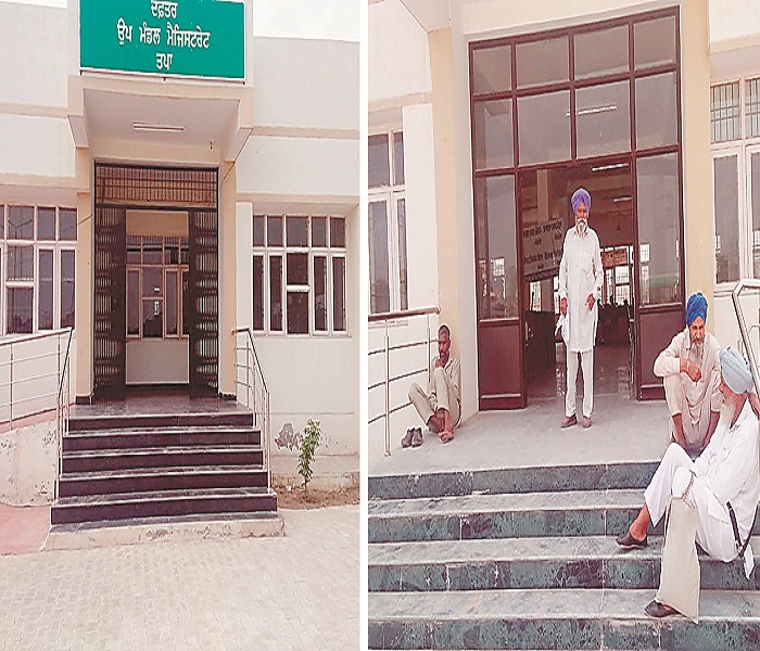 ਅਫਸਰਾਂ ਦੀਆਂ ਅਸਾਮੀਆਂ ਖਾਲੀ, ਨਿਰਾਸ਼ ਹੋ ਕੇ ਪਰਤਦੇ ਨੇ ਕੰਮ ਕਰਵਾਉਣ ਆਏ ਲੋਕ