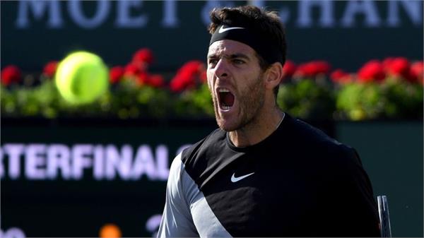 del potro made the champions by defeating federer