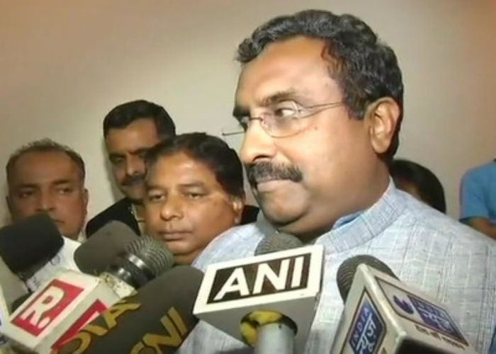 ਜੰਮੂ ਕਸ਼ਮੀਰ ''ਚ ਭਾਜਪਾ-ਪੀ.ਡੀ.ਪੀ. ਦੇ ਵਿਚਕਾਰ ਨਹੀਂ ਮਤਭੇਦ : ਰਾਮ ਮਾਧਵ