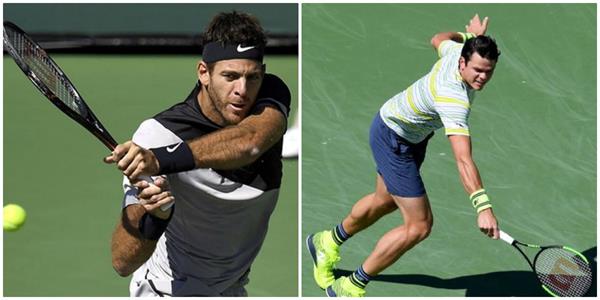 indian wells  raonik and dale pottero in the semi finals
