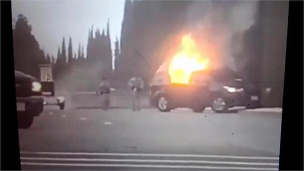 why was airbeast carrying a flamed van  the fbi  doing the investigation
