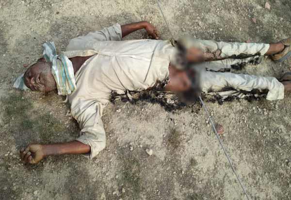 death of a person due to electrical wires