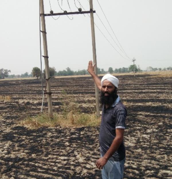 6 acres of acon burned to ashes