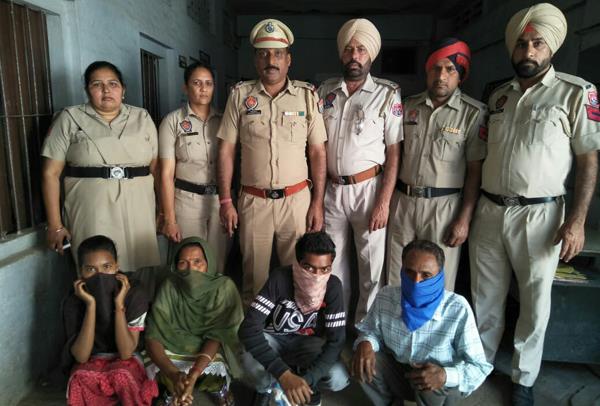 four accused arrested for fugitive