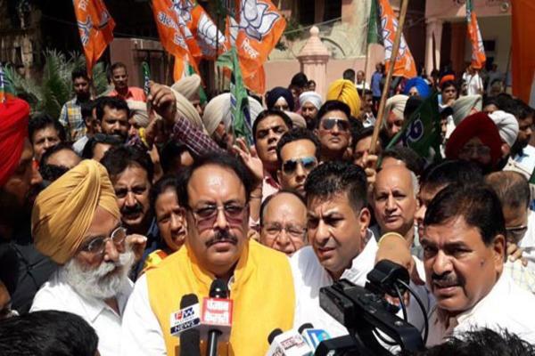 the bjp backed struggle for the memorial of the martyr  s memorial