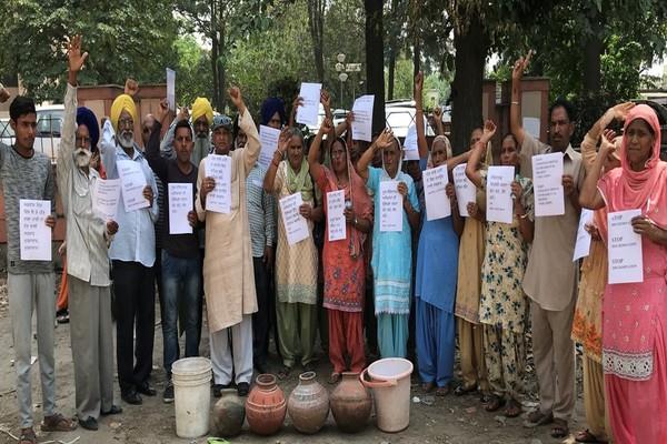 if no clean water is available  dirt bills outside the district